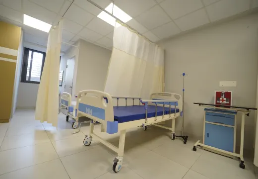 The infirmary room
